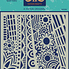Katkin Krafts Shape Shifters 7x7 Inch Stencil (KKST008) (OUTLET) Katkin Krafts Shape Shifters 7x7 Inch Stencil (KKST008) (OUTLET)