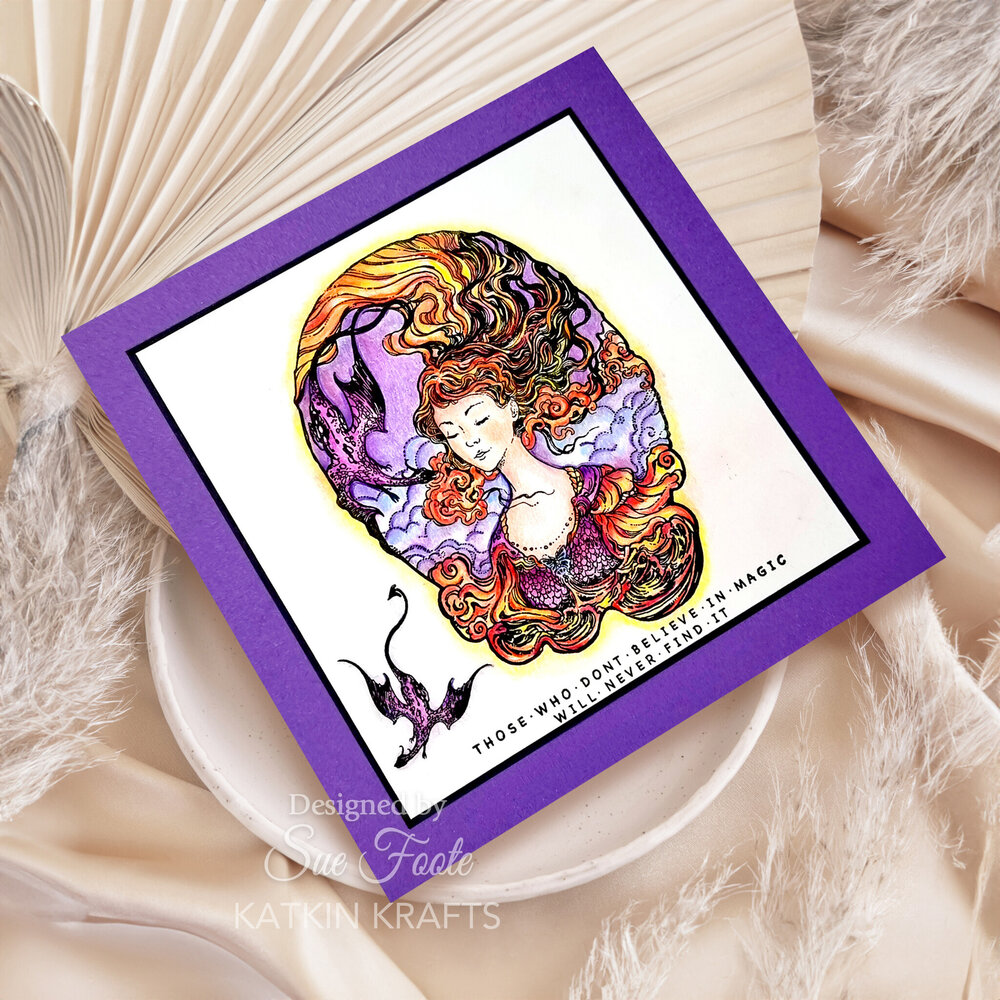 Katkin Krafts Dragon's Breath A5 Clear Stamp Set (KK0058) (OUTLET)