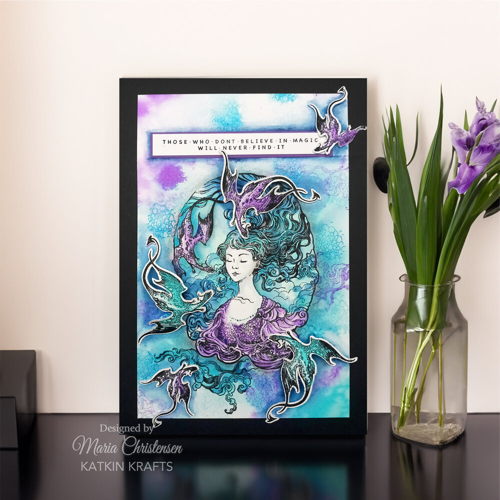 Katkin Krafts Dragon's Breath A5 Clear Stamp Set (KK0058) (OUTLET)