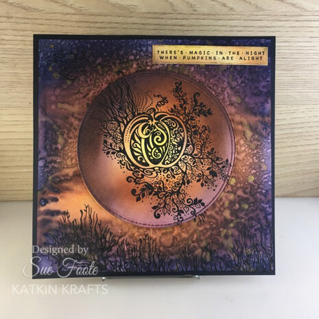 Katkin Krafts Pumpkin A5 Clear Stamp Set (KK0054) (OUTLET)