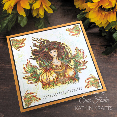 Katkin Krafts Layla A5 Clear Stamp Set (KK0049) (OUTLET)
