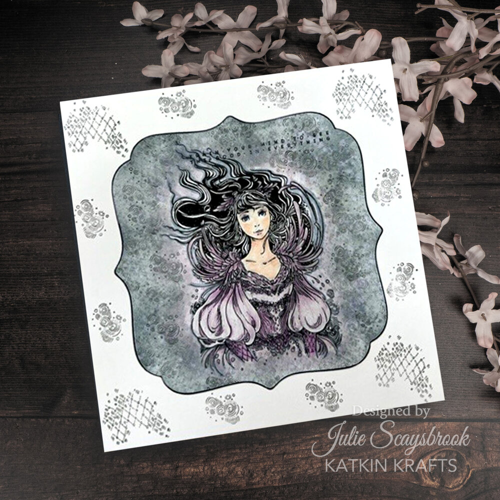 Katkin Krafts Layla A5 Clear Stamp Set (KK0049) (OUTLET)