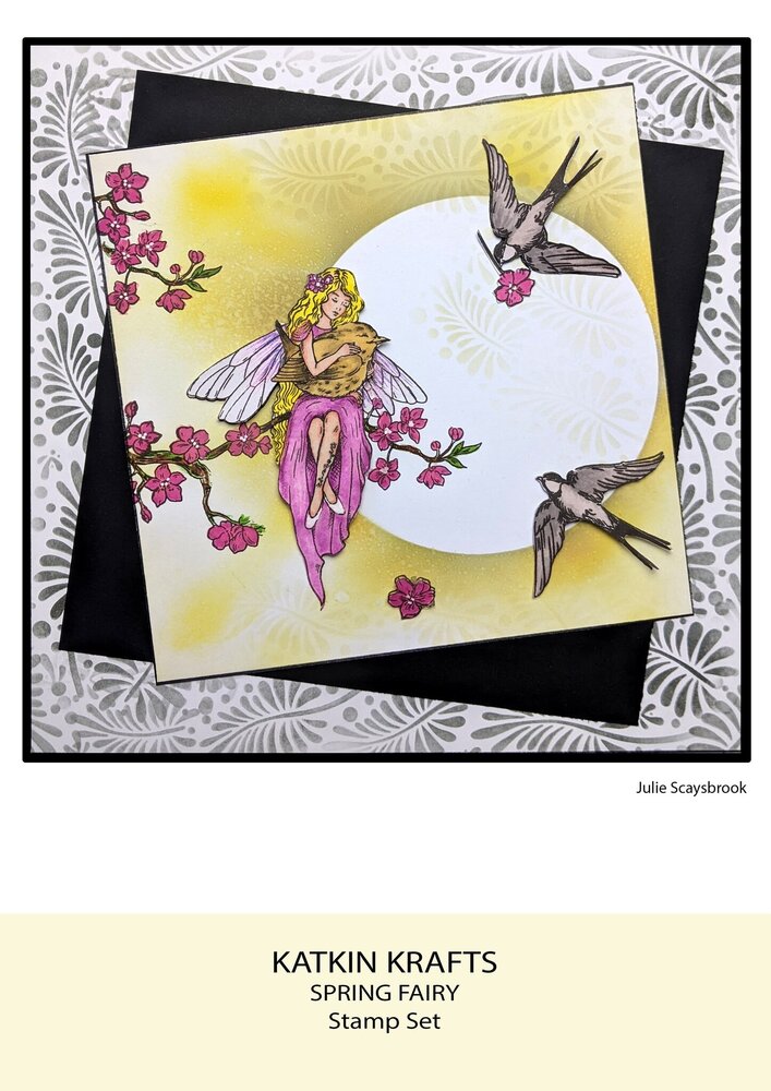Katkin Krafts Spring Fairy A5 Clear Stamp Set (KK0044) (OUTLET) Katkin Krafts Spring Fairy A5 Clear Stamp Set (KK0044) (OUTLET)