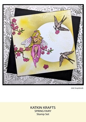 Katkin Krafts Spring Fairy A5 Clear Stamp Set (KK0044) (OUTLET) Katkin Krafts Spring Fairy A5 Clear Stamp Set (KK0044) (OUTLET)