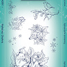 Katkin Krafts Winter Fairy A5 Clear Stamp Set (KK0043) (OUTLET)