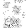 Katkin Krafts Winter Fairy A5 Clear Stamp Set (KK0043) (OUTLET)