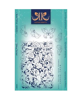 Katkin Krafts Beautiful Leaves Clear Stamp Set (KK0039) (OUTLET)