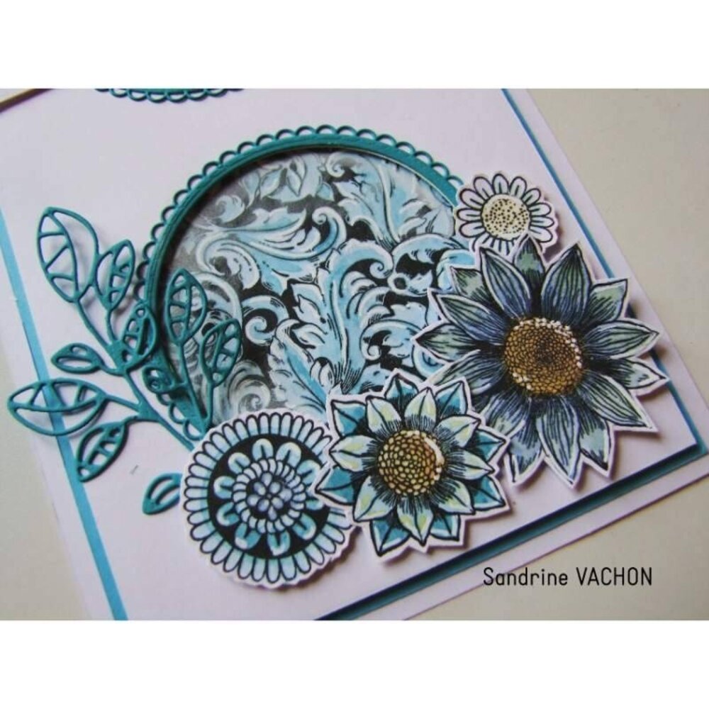 Katkin Krafts Full Bloom Clear Stamp Set (KK0038) (OUTLET)
