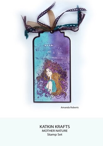 Katkin Krafts Mother Nature A5 Clear Stamp Set (KK0032) (OUTLET)