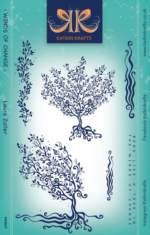 Katkin Krafts Winds Of Change A5 Clear Stamp Set (KK0027) (OUTLET) Katkin Krafts Winds Of Change A5 Clear Stamp Set (KK0027) (OUTLET)