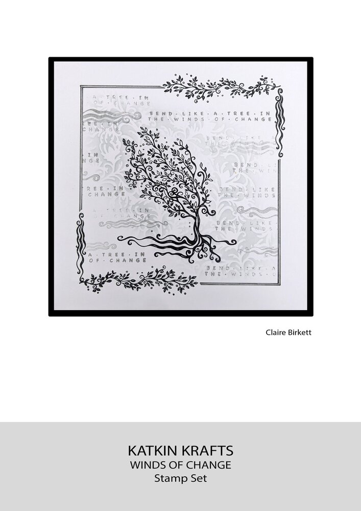 Katkin Krafts Winds Of Change A5 Clear Stamp Set (KK0027) (OUTLET) Katkin Krafts Winds Of Change A5 Clear Stamp Set (KK0027) (OUTLET)
