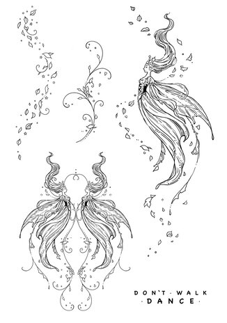 Katkin Krafts Wisp A5 Clear Stamp Set (KK0016) (OUTLET)