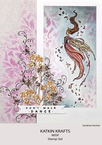 Katkin Krafts Wisp A5 Clear Stamp Set (KK0016) (OUTLET)