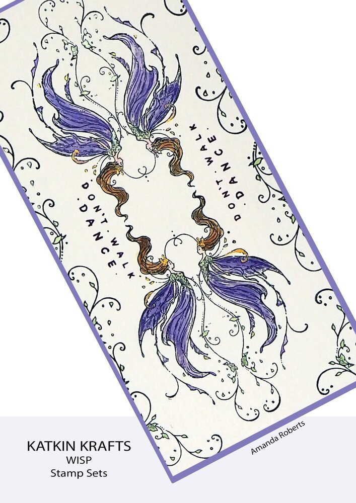 Katkin Krafts Wisp A5 Clear Stamp Set (KK0016) (OUTLET)