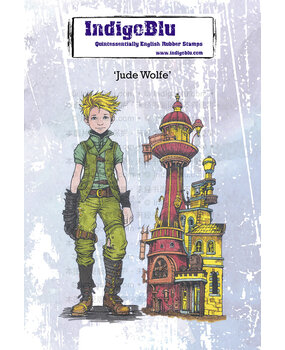 IndigoBlu Jude Wolfe A6 Rubber Stamps (IND1284) (OUTLET) IndigoBlu Jude Wolfe A6 Rubber Stamps (IND1284) (OUTLET)