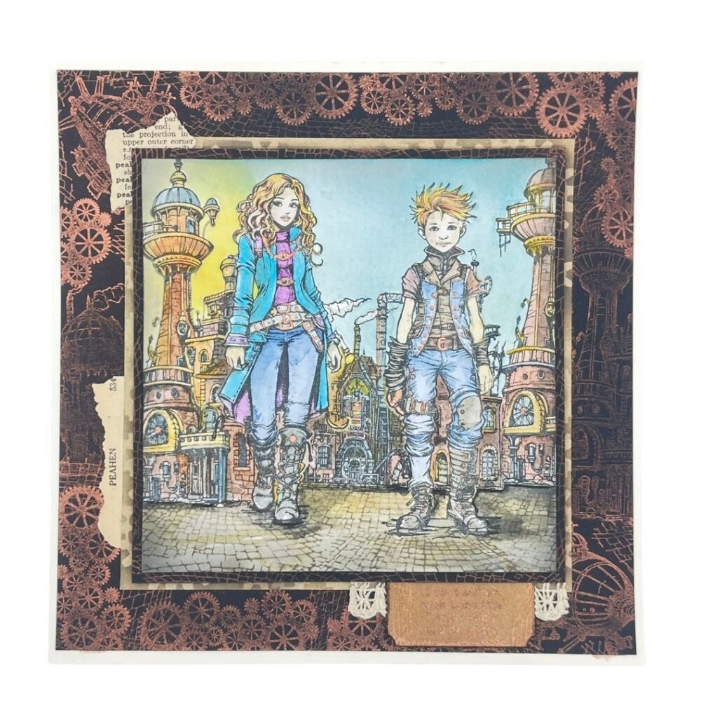 IndigoBlu Jude Wolfe A6 Rubber Stamps (IND1284) (OUTLET) IndigoBlu Jude Wolfe A6 Rubber Stamps (IND1284) (OUTLET)