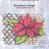 IndigoBlu Poinsettia Collage A6 Rubber Stamps (IND1002) (OUTLET)