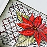 IndigoBlu Poinsettia Collage A6 Rubber Stamps (IND1002) (OUTLET)
