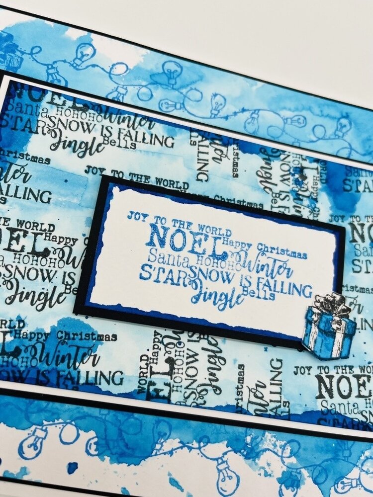 IndigoBlu Tall Santa A6 Rubber Stamps (IND1001) (OUTLET)