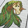 IndigoBlu The Elvin Horse A5 Rubber Stamps (IND0943) (OUTLET)
