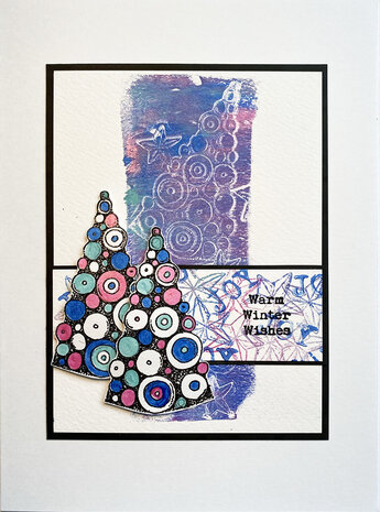 IndigoBlu Warm Winter Wishes A6 Rubber Stamps (IND0815) (OUTLET)