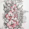 IndigoBlu Gladioli A5 Rubber Stamps (IND0811) (OUTLET)