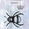 IndigoBlu Giant Bee A6 Rubber Stamp (IND0528) (OUTLET) IndigoBlu Giant Bee A6 Rubber Stamp (IND0528) (OUTLET)