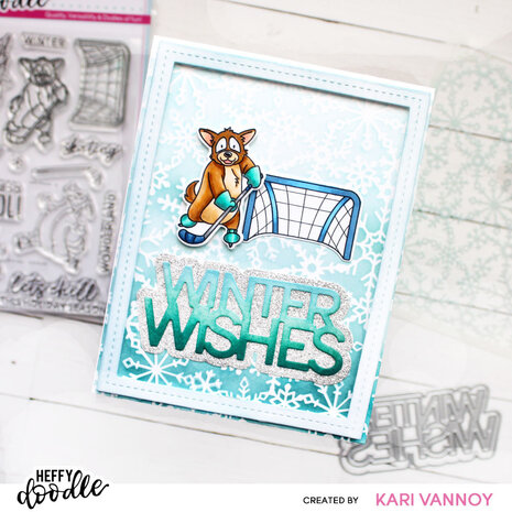 Heffy Doodle Ice Pups Clear Stamps (HFD0510) (OUTLET) Heffy Doodle Ice Pups Clear Stamps (HFD0510) (OUTLET)