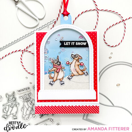 Heffy Doodle Ice Pups Clear Stamps (HFD0510) (OUTLET) Heffy Doodle Ice Pups Clear Stamps (HFD0510) (OUTLET)