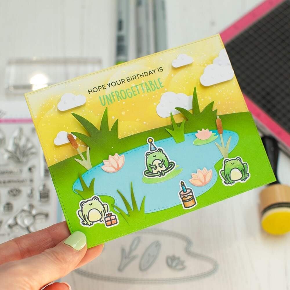 Heffy Doodle Freshly Cut Grass Dies (HFD0467) (OUTLET) Heffy Doodle Freshly Cut Grass Dies (HFD0467) (OUTLET)