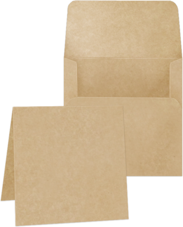 Graphic 45 Square Cards 5 1/4x5 1/4 Inch with Envelopes - Kraft (4502656) (OUTLET) Graphic 45 Square Cards 5 1/4x5 1/4 Inch with Envelopes - Kraft (4502656) (OUTLET)