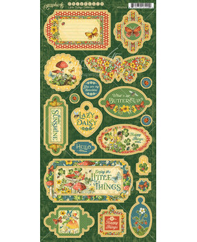 Graphic 45 Little Things Chipboard (4502529) (OUTLET) Graphic 45 Little Things Chipboard (4502529) (OUTLET)