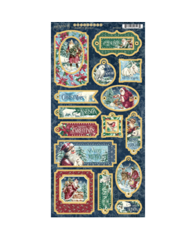 Graphic 45 Let it Snow Chipboard (4502325) (OUTLET) Graphic 45 Let it Snow Chipboard (4502325) (OUTLET)