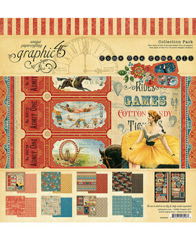 Graphic 45 Come One, Come All! 12x12 Inch Collection Pack (4502308) (OUTLET) Graphic 45 Come One, Come All! 12x12 Inch Collection Pack (4502308) (OUTLET)