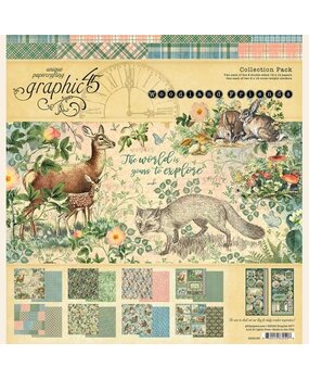 Graphic 45 Woodland Friends 12x12 Collection Pack (4502135) (OUTLET) Graphic 45 Woodland Friends 12x12 Collection Pack (4502135) (OUTLET)