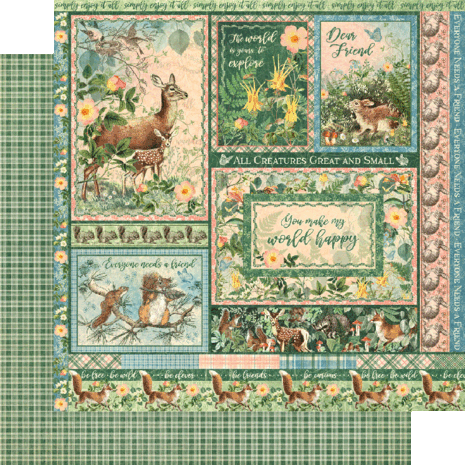 Graphic 45 Woodland Friends 12x12 Collection Pack (4502135) (OUTLET) Graphic 45 Woodland Friends 12x12 Collection Pack (4502135) (OUTLET)
