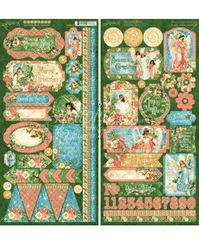 Graphic 45 Joy to the World Stickers (4501913) (OUTLET) Graphic 45 Joy to the World Stickers (4501913) (OUTLET)