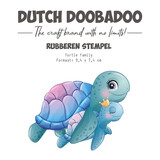 Dutch Doobadoo Sea World Rubber Stamp A7 Turtle Family (497.004.036) (OUTLET)