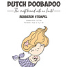 Dutch Doobadoo Rubber Stamp Zeemeermin Lailah (497.004.021) (OUTLET)