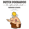 Dutch Doobadoo Rubber Stamp Cave Woman (497.004.016) (OUTLET)