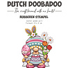 Dutch Doobadoo Rubber Stamp Easter Gnome Girl (497.004.002) (OUTLET)