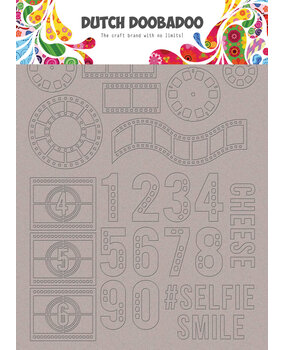 Dutch Doobadoo Dutch Greyboard Art A5 Filmstrip (492.006.004) (OUTLET)
