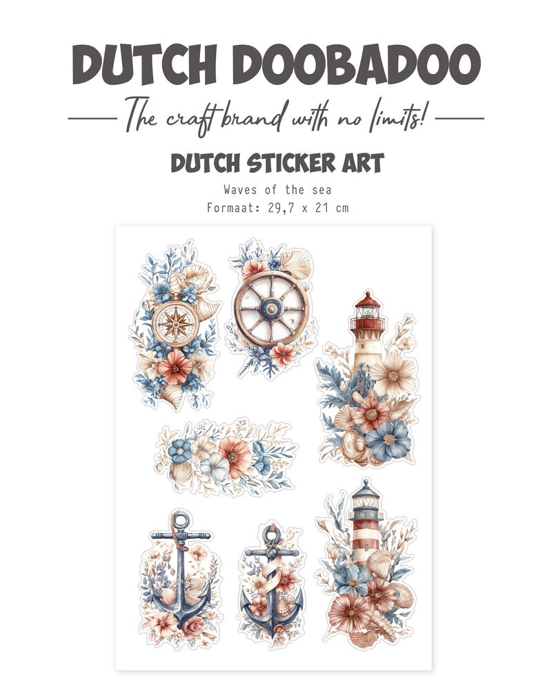 Dutch Doobadoo Waves at the Sea A4 Dutch Stickers Art Transparant (491.201.006) (OUTLET) Dutch Doobadoo Waves at the Sea A4 Dutch Stickers Art Transparant (491.201.006) (OUTLET)