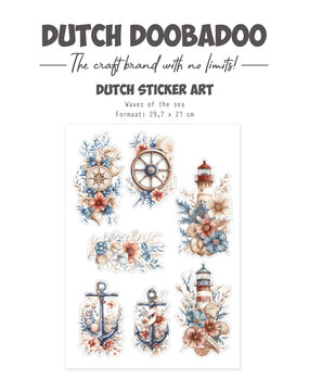 Dutch Doobadoo Waves at the Sea A4 Dutch Stickers Art Transparant (491.201.006) (OUTLET) Dutch Doobadoo Waves at the Sea A4 Dutch Stickers Art Transparant (491.201.006) (OUTLET)