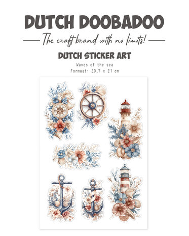 Dutch Doobadoo Waves at the Sea A4 Dutch Stickers Art Transparant (491.201.006) (OUTLET) Dutch Doobadoo Waves at the Sea A4 Dutch Stickers Art Transparant (491.201.006) (OUTLET)
