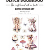 Dutch Doobadoo Woodland Springs Dutch Stickers Art A4 Transparent (491.201.005) (OUTLET)