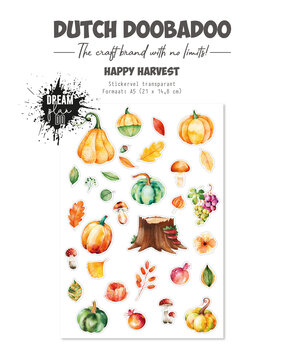 Dutch Doobadoo Dream Plan Do Happy Harvest A5 Sticker Sheet - Transparent (491.201.004) (OUTLET) Dutch Doobadoo Dream Plan Do Happy Harvest A5 Sticker Sheet - Transparent (491.201.004) (OUTLET)