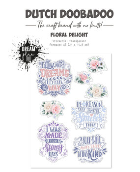 Dutch Doobadoo Dream Plan Do Floral Delight A5 Transparent Sticker (491.201.003) (OUTLET) Dutch Doobadoo Dream Plan Do Floral Delight A5 Transparent Sticker (491.201.003) (OUTLET)