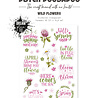 Dutch Doobadoo Dream Plan Do Wild Flower A5 Sticker Sheet - Transparent (491.201.001) (OUTLET)