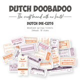 Dutch Doobadoo Woodland Springs Dutch Die-Cuts Tickets (18pcs) (474.007.060) (OUTLET)